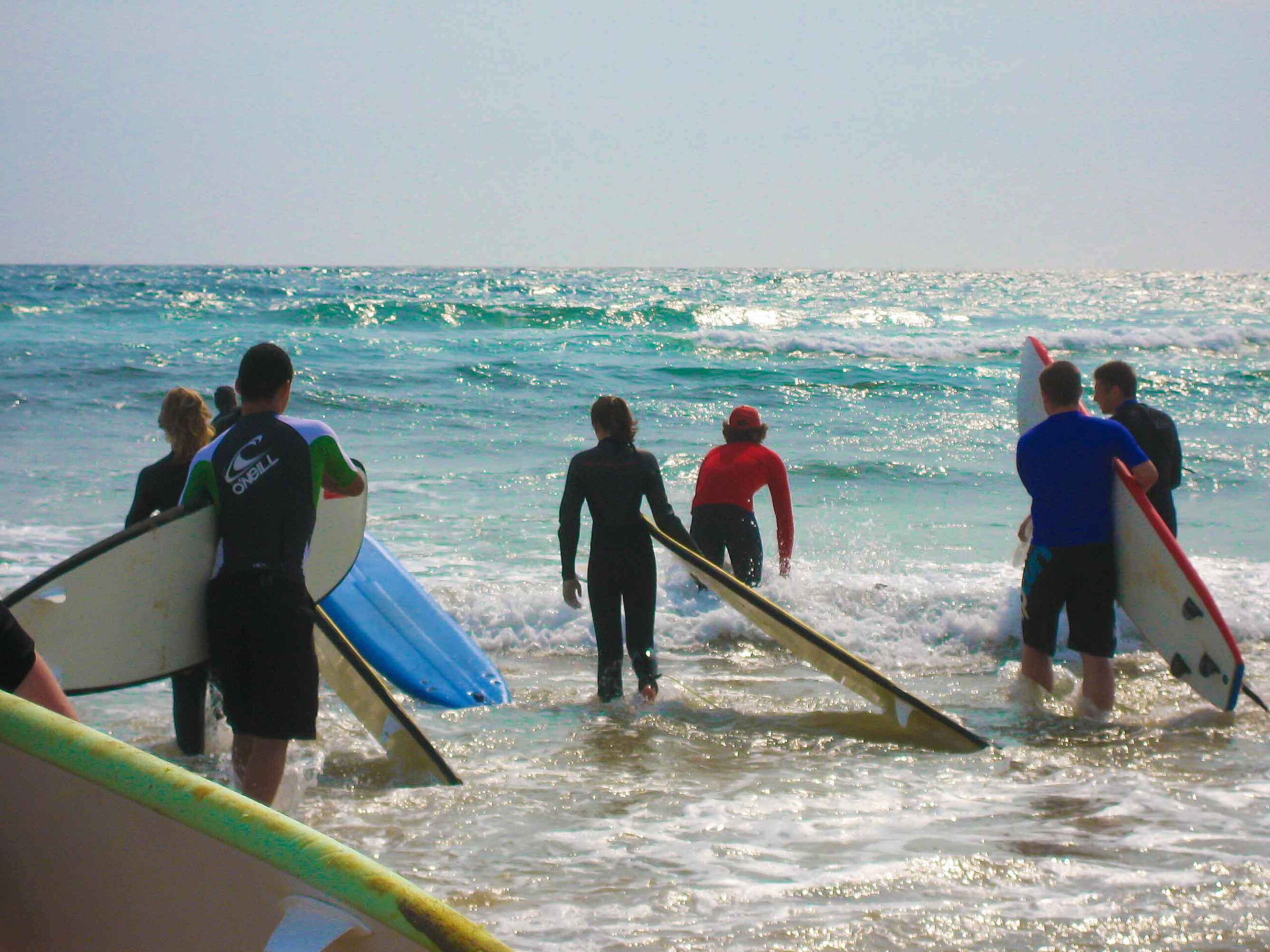 surf lesson mojosurf australia crescent head beach