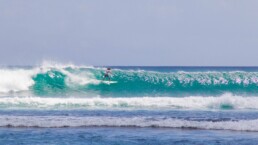 Surfing Balangan Beach in Bali