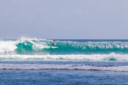 Surfing Balangan Beach in Bali