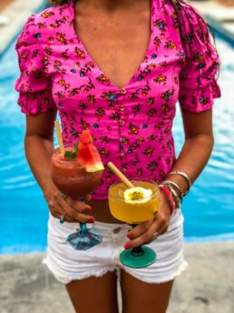 Cocktails at Malibu Popoyo Nicaragua