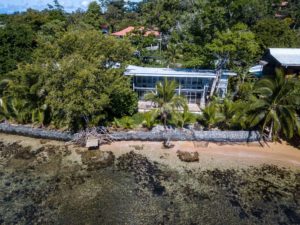 Casa Comunal drone photo in Bocas del Toro