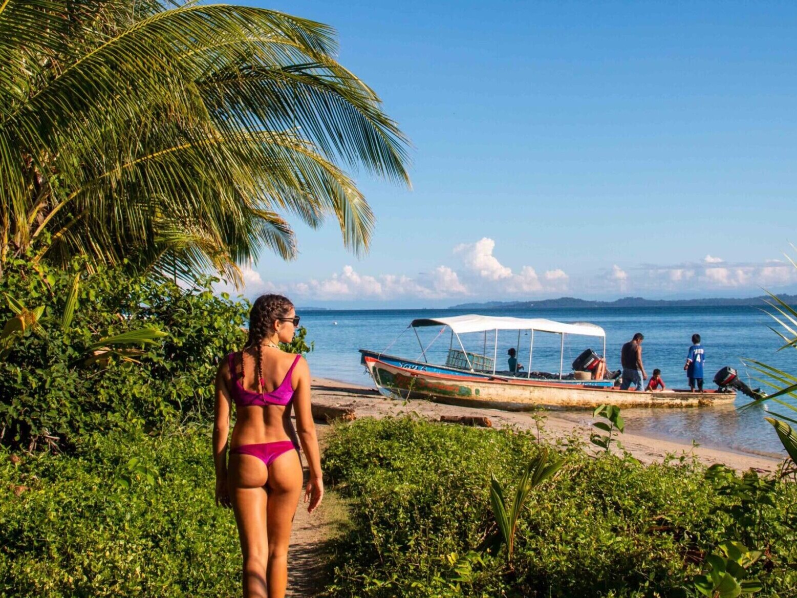 Bocas del Drago beach in Bocas del Toro Panama