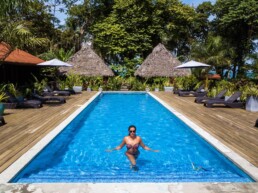 Swimming pool at Island Plantation Bocas del Toro