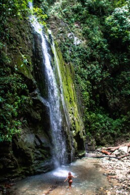 waterfall Matapalo Costa Rica