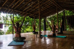 yoga deck Rancho Burica Costa Rica