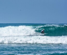 Surfer at Punta Banco Costa Rica