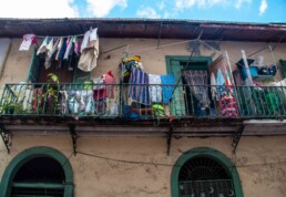 Balcony in Casco Viejo Panama City