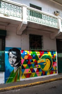 Street art Casco Viejo Panama City