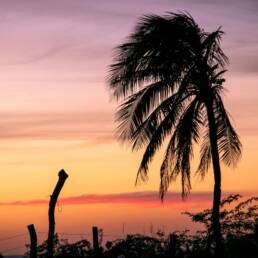 Sunset at Playa Santana Nicaragua