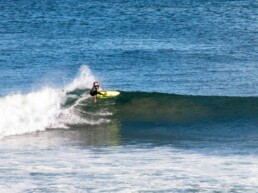 Surfer in Popoyo Nicaragua