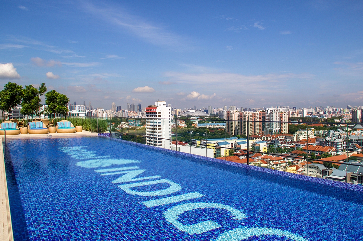 Rooftop pool at Hotel Indigo Singapore Katong