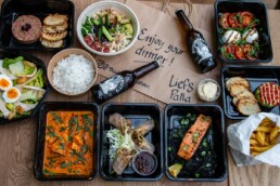 Takeaway food photography for Amsterdam restaurant