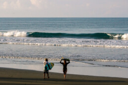 Morning surf in Costa Rica