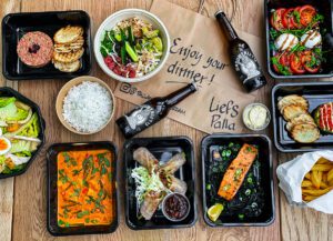 Takeaway food photography by MSC creative agency