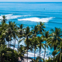 Ocean view at Mokum Surf Club retreat Costa Rica