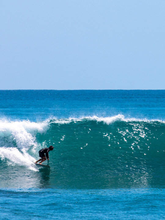 Surfer in Punta Banco Costa Rica