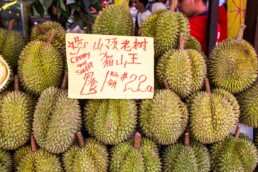 Fruit market in China Town Singapore