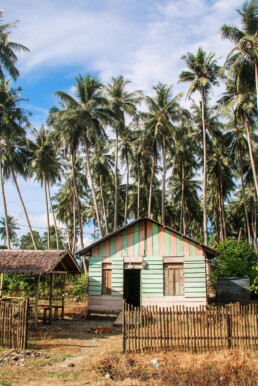 House on Simeulue Island Sumatra