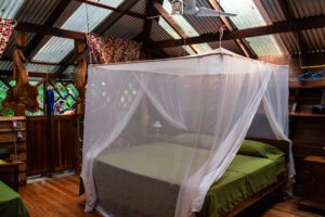 Bedroom at Congo Bongo hotel in Costa Rica