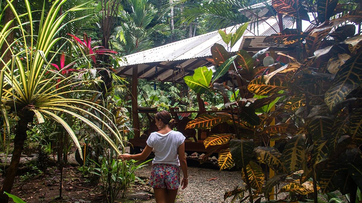 Garden Congo Bongo hotel Costa Rica