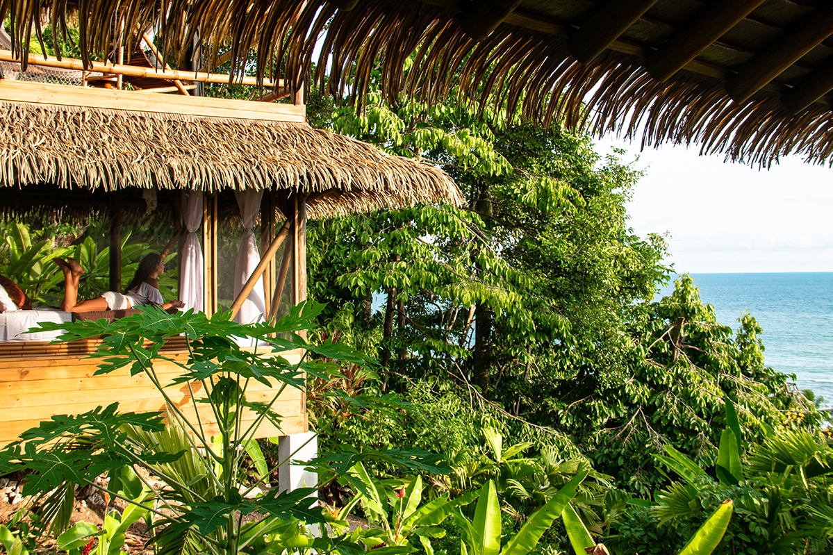 Hotel room view of Sola Vista Eco Lodge Costa Rica