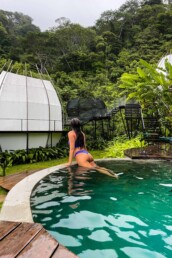 swimming pool at Art Villas in Uvita Costa Rica