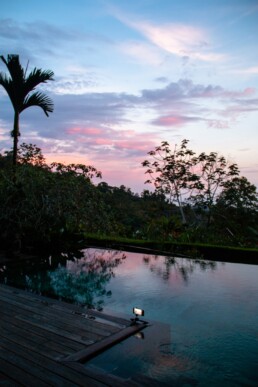 Sunset at Oxygen Jungle Villas Uvita