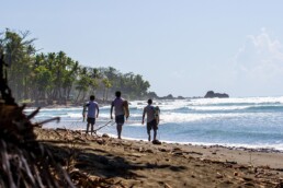 Local surfer boys in Pavones Costa Rica
