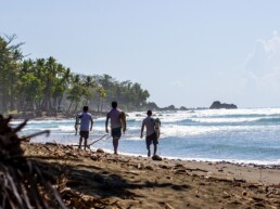Local surfer boys in Pavones Costa Rica