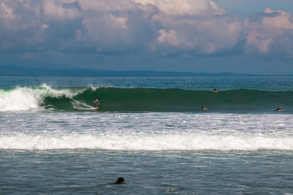Surfing Pavones in Costa Rica
