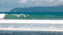 Pavones wave in Costa Rica