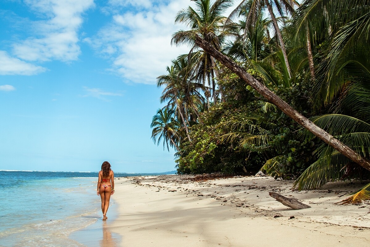 Cahuita National Park on the Caribbean side of Costa Rica