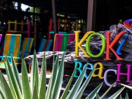 Koki Beach restaurant in Puerto Viejo Costa Rica