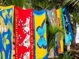 Sarongs in Puerto Viejo Caribbean side of Costa Rica