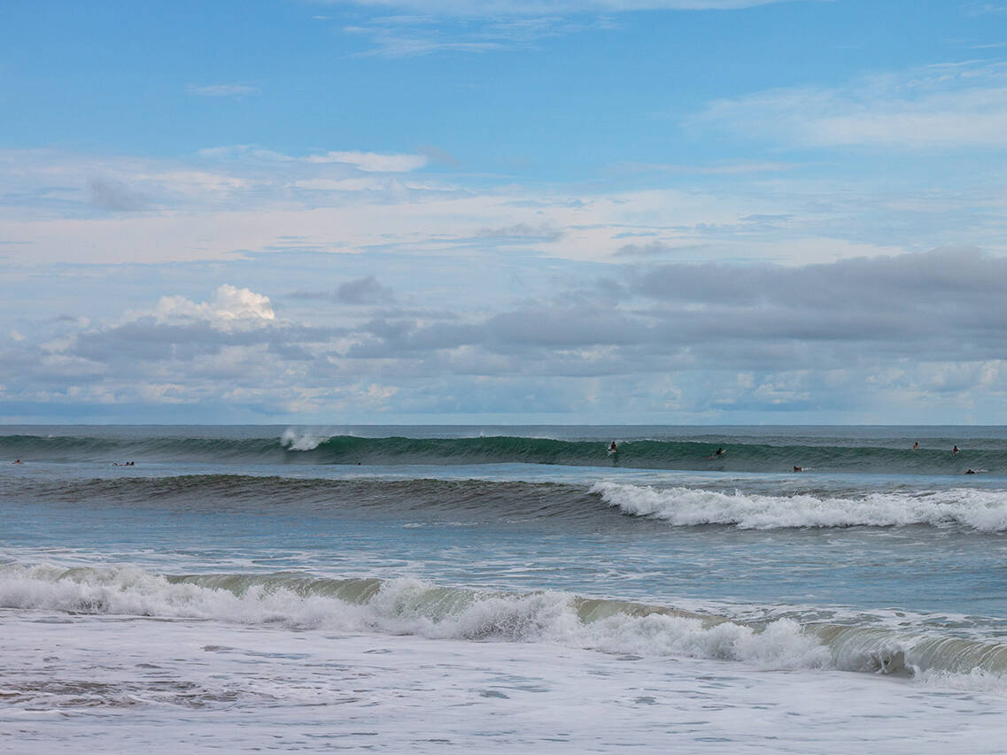 Surfing Playa Santa Teresa Costa Rica