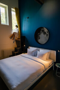 Bed room at Conscious Hotel Westerpark in Amsterdam