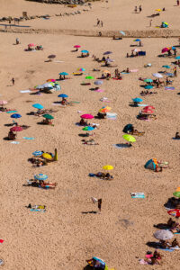 Summer at the beach in Portugal