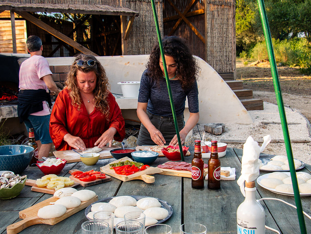 Pizza night at The Peak House in Sintra
