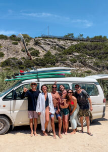 The Peak House surf week in Portugal