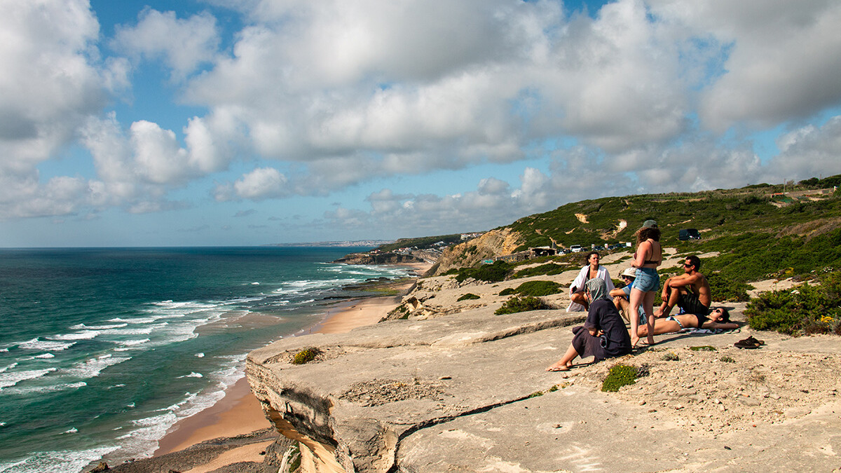 View over Sintra beaches with The Peak House