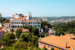 View over Sintra in Portugal