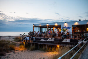 Beach Bar Indigo in Foz do Lizandro in Ericeira