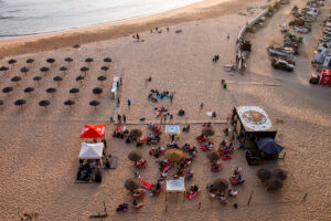 Beach in Ericeira town