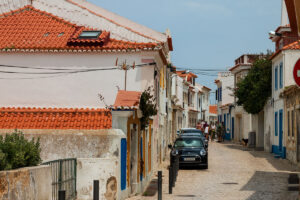 Old town of Ericeira in Portugal