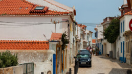 Old town of Ericeira in Portugal