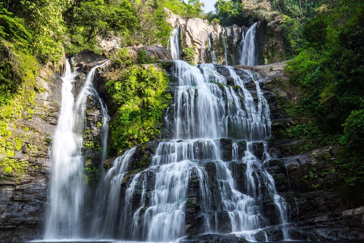 Nauyaca waterfalls in Uvita Costa Rica